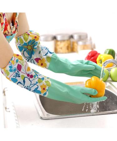 IOOOFU Kitchen Cleaning Gloves 1 Pairs Housework Anti-rust Hands for Protection for Long Sleeves Working Painting Gardening As shown Rubber - Buy Online on GoSupps.com