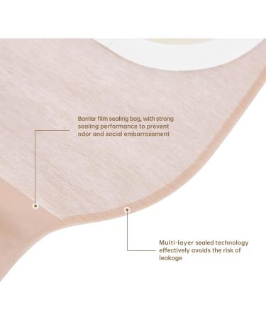 Daisyleaf 10 PCS Colostomy Bags - One-Piece Drainable Pouch for Ileostomy Stoma Care - Buy Online on GoSupps.com