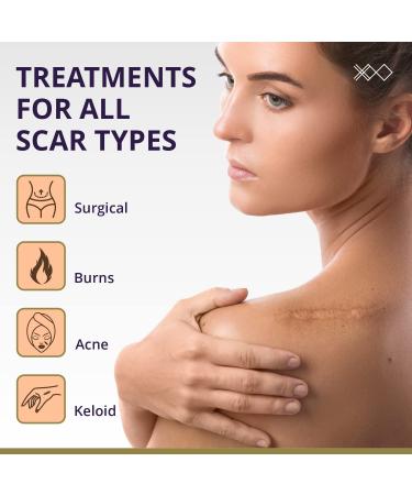 REJUVENON Silicone Scar Sheets - 6 Count for Removal & Healing of C-Section, Surgical, Acne, Burns, Tummy Tuck, Keloid Scars - Buy Online on GoSupps.com
