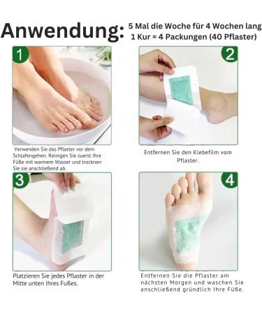 Omni Health Detox Foot Paster - Natural Detoxification Foot Pads (10 Pack) for Holistic Well-Being - Ginger Vital Plasters - Buy Online on GoSupps.com