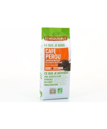  G n rique ETHIQUABLE - Ethiquable Organic Ground Coffee Pure Peru 250G - 250G - Pack of 3 - Sold in Packs - Buy Online on GoSupps.com
