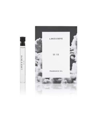 Lake & Skye 11 11 Fragrance Oil  0.04 fl oz (1.2 ml) - Clean  Sheer  Uplifting 1 Count (Pack of 1)