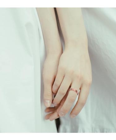 Handcrafted Hammered Design Copper Ring for Men & Women | Adjustable Vintage Pure Copper Magnetic Health Energy Wedding Band | Open Cuff Finger Ring - Buy Online on GoSupps.com