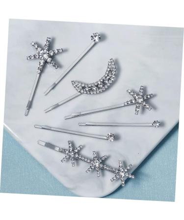 Angoily 5 Sets Fringe Bobby Pin Womens Barrettes for Hair Womens Hair Clips Hair Barrettes for Women Hair Clips for Women Girls Hair Barrettes Star Hair Clip Issue Card Rhinestone The Side - Buy Online on GoSupps.com