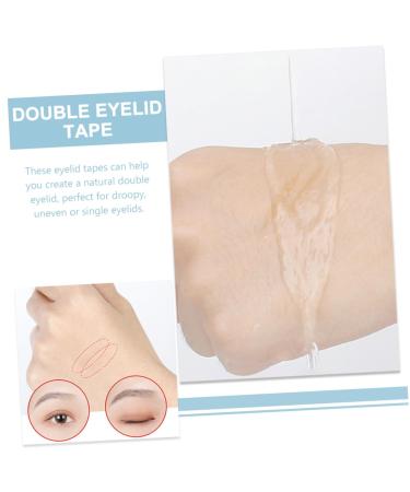 Beaupretty 2 Sets Invisible Double Eyelid Sticker 2 Sided Tape Double Sided Eyelid Tape Eyelid Strips Lid Tape for Hooded Eyes Hooded Eyelid Lifter Strips Droopy Eyelid Lifter Glue Big Eyes - Buy Online on GoSupps.com