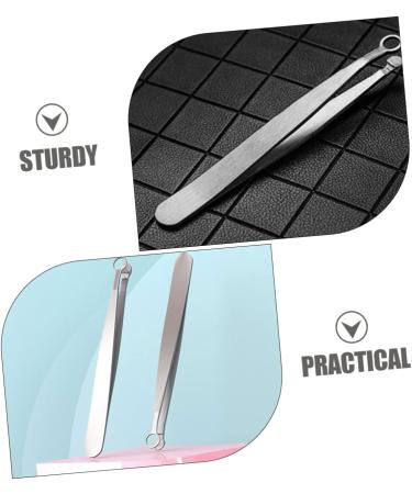 Stainless Steel Nose Hair Trimmer Set - Precision Nose Hair Cutter & Tweezers for Effective Nose Hair Care - Buy Online on GoSupps.com