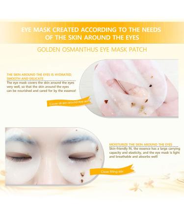 Essence Golden Osmanthus Eye Mask - Hydrating Anti-Aging Under Eye Pads for Dark Circles & Puffiness - Buy Online on GoSupps.com