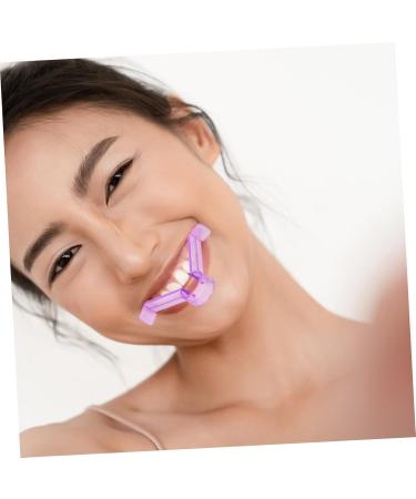 minkissy Lip Muscle Trainer Mouth Trainer Mouth Tightener Lip Exerciser Face Exerciser Lip Trainer Oral Exerciser Lift Mouth Smile Corrector Tool Fitness Purple Lips 9.30X7.70X1.50CM Purple - Buy Online on GoSupps.com