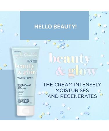 Eveline Cosmetics Beauty & Glow Moisturizing and Nourishing Cream 75 ml - Buy Online on GoSupps.com