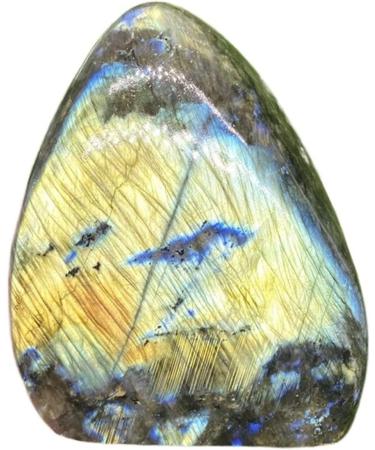 FLYIFE 1PC 500-1000g Natural Crystal Moonstone Raw Gemstone Ornament Polished Quartz Labradorite Handicraft Decorating Stone Natural Stones Gift (Color : 900-1000g) - Buy Online on GoSupps.com