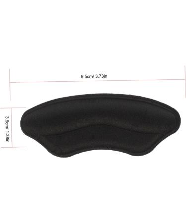 6 Pairs Heel Protectors & Cushion Pads - Blister Relief & Shoe Filler for Oversized Shoes - Invisible Black Ankle Protectors (9.5X3.5cm - Buy Online on GoSupps.com