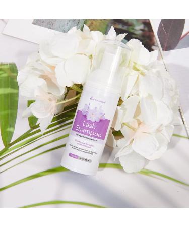 Eyelash Shampoo for Extensions | 60ml Foam Cleaner | Freesia Scent | Salon & Home Use - Buy Online on GoSupps.com