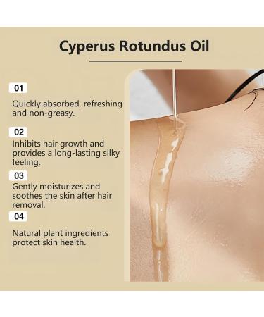 flintronic Cyperus Rotundus Oil Cyperus Rotundus oil for hair removal smooth skin shrinks pores Cyperus Rotundus oil suitable for all skin types 60 ml 60ml - Buy Online on GoSupps.com