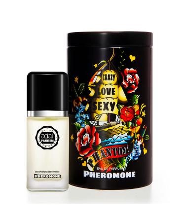 Pheromone Cologne for Men to Attract Women A Nice Woody and Citrusy Scent Pure Mens Cologne with Instinct Pheromone Oil 25 ml 0.8 Fl Oz - Phantom(Black)