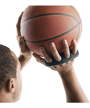 Silicone Basketball Shooting Trainer Aid - Hand Palm Orthotics for Youth and Adult - Blue/Black 2pcs - Buy Online on GoSupps.com