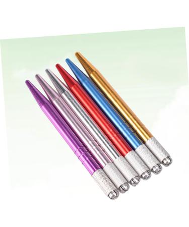 Beavorty Dimension 6pcs Makeup Eyebrow Pen Microblading Pen Permanent Eyebrow Pen Eyebrow Pencil Hand Pen Korean Lip Liner Marker - Buy Online on GoSupps.com