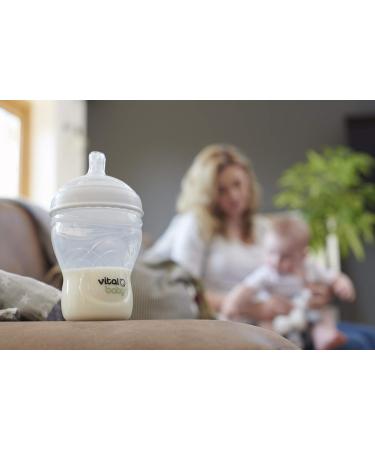 Vital Baby Nurture Breast-Like Starter Set - Anti-Colic Bottles & Soother - BPA-Free, Newborn Essentials - 150ml & 240ml - Buy Online on GoSupps.com
