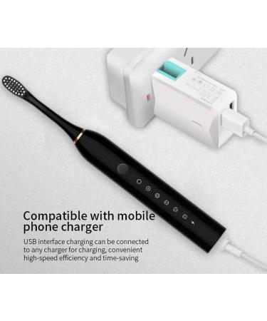 Two Pack Rechargeable Electric Toothbrushes for Adults & Teens - 8 Brush Heads Included | International Shipping - Buy Online on GoSupps.com