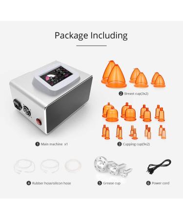 UNOISETION Body Shaping Massager - Vacuum Cupping Machine with 24 Cups | Orange - Buy Online on GoSupps.com