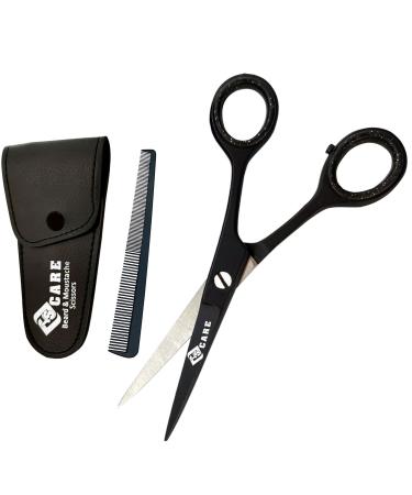 YSCARE Hairdressing Scissors Barber Hair Scissor for Professional Hairdressers Barbers Stainless Steel Hair Cutting Shears - for Salon Barbers Men Women (4.5")