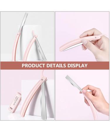 Fomiyes Portable Razor Shaver - 3 Set Stainless Steel Eyebrow & Face Trimmer | E-Beauty Hair Removal Tool - Buy Online on GoSupps.com