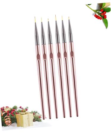 Ipetboom Poly Nail Art Liner Drawing Brushes Colored Drawing Tool for Manicure Star Room Decor Manicure Nail Art Brush Practical Nail Art Liner Brush Pink Painted Pen - Buy Online on GoSupps.com