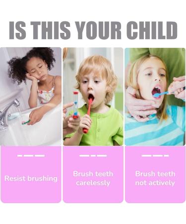4Pack Kids Toothbrush Food Grade Soft Silicone Brush Head 360 degree Oral Teeth Cleaning Full Mouth Toothbrush Design for Toddlers and Children - Buy Online on GoSupps.com