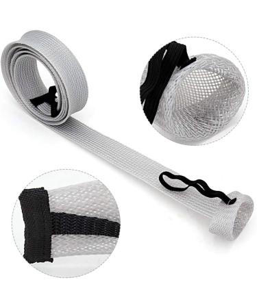 Meanhoo Fishing Rod Sleeve 6 Pack - 7ft Pole Cover, Rod Socks, Spinning & Baitcaster Glove Set - Buy Online on GoSupps.com