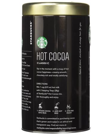 Starbucks Classic Hot Cocoa Mix - 30oz Tin (2 Pack) - Buy Online on GoSupps.com