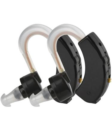 Digital Devices - Set of 2 devices a Device and with Noise Reducing Feature for Adults Seniors & Women Black