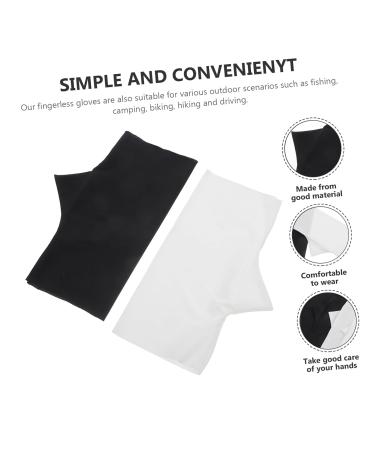 ABOOFAN 2 Pairs Sun Gloves Pink Gloves Manicure Gloves Anti Uv Protective Gloves for Manicure Uv Protection Gloves for Nail Uv Gloves for Nail Uv Nail Gloves Nylon Nail Lamp Summer - Buy Online on GoSupps.com