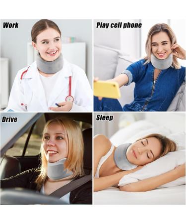 Kimdaro Adjustable Neck Support | Soft Cervical Collar for Pain Relief & Spine Stability - Buy Online on GoSupps.com