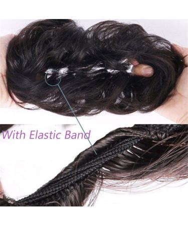 Shop Synthetic Curly Hair Extensions | Grey Ponytail Wig Set - International Shipping Available - Buy Online on GoSupps.com