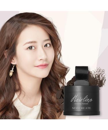 Hairline Powder Root Touch Up - Waterproof Hair Color Concealer for Thinning Hair (Light Brown - Buy Online on GoSupps.com