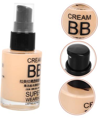  ADOCARN BB Cream Color-Changing Liquid Foundation Makeup Base Concealer Cover Moisturizing Liquid for Women Girls All Skin Tones Light Yellow - Buy Online on GoSupps.com