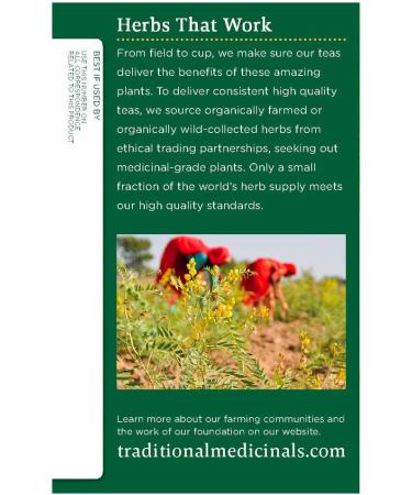 Traditional Medicinals Organic Dandelion Leaf and Root Tea - 16 Bags - Buy Online on GoSupps.com