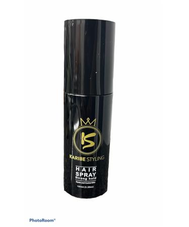 KS1 Karibe StylingHair Spray Strong Hold Styles & Control Mist Hairstyling Volume 3.38 Ounce - Buy Online on GoSupps.com