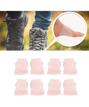 3 Pair Gel Arch Supports for Plantar Fasciitis - Reusable Silicone Arch Brace Sleeves - Flat Foot Support Pads - Buy Online on GoSupps.com