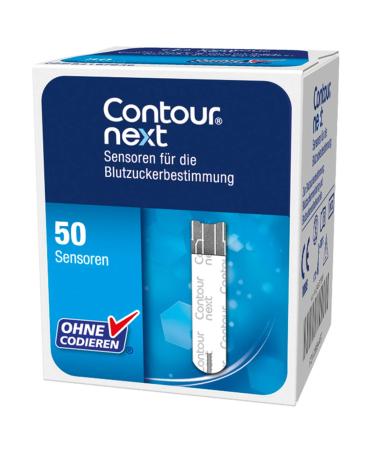 Bayer 7308 Contour Next Test Strips 50 Pieces