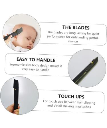 Beatifufu 1 Set Hair Clipper Shavers for Men Razor Trimmer for Men Hair Trimmer Mens for Shaving Electric Men Trimmer Cordless Shavers for Men Face Electric for Men Beard Trimmer Abs - Buy Online on GoSupps.com