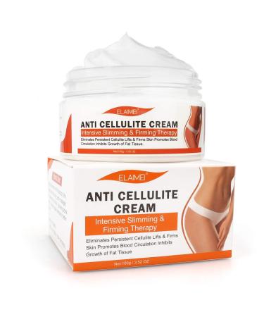 Anti Cellulite Cream, Slimming Cream, 100g Professional Cellulite & Firming Hot Cream, Natural Cellulite Treatment Cream for Thighs, Legs, Abdomen, Arms and Buttocks