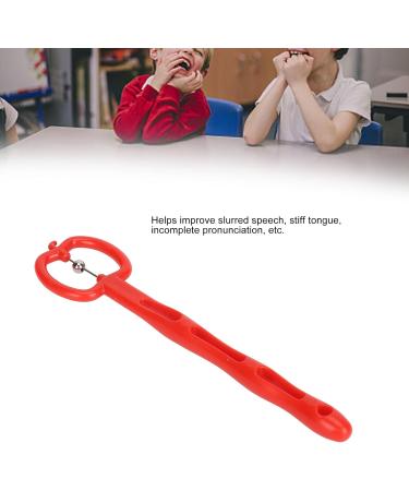 Speech Clarity Tongue Exerciser for Elderly - Improve Flexibility & Communication (Red) | International Shipping Available - Buy Online on GoSupps.com