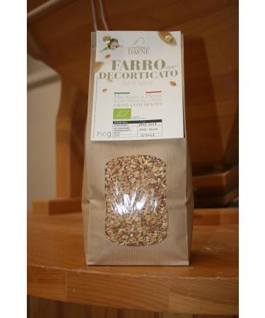 ORGANIC HULLED SPELLED ANCIENT CEREALS IN BEANS PRODUCTION IN ITALY PACK 4 PACKS OF 750 GRAMS - Buy Online on GoSupps.com