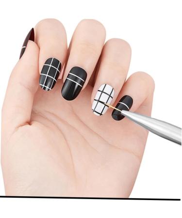 minkissy 1 Set Nail Art Drawing Pen Nail Art Liner Nail Drawing Pens Nail Salon Nail Painting Supply Nail Art Supplies Manicure Painting Nail Painting Brush Line Pen Painted - Buy Online on GoSupps.com
