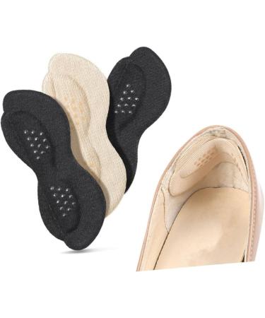 FRCOLOR 4 Pairs High Heel Insoles - Orthopedic Anti-Wearing Heel Pads - Comfort & Support - 9.5x3.5cm - International Shipping Available - Buy Online on GoSupps.com