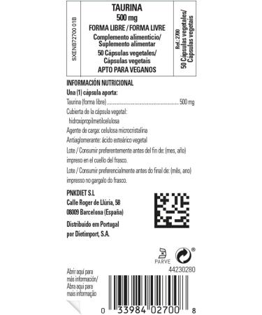 Solgar Taurine 500 mg Vegetable Capsules - Pack of 50 - Free from Sugar Salt and Starch - Essential Amino Acid - Vegan and Gluten Free Gold - Buy Online on GoSupps.com