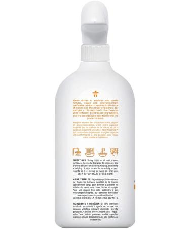 ATTITUDE Hypoallergenic Daily Shower & Tile Cleaner - Citrus Zest - 27.1 fl oz - Buy Online on GoSupps.com