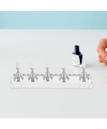 minkissy 1 Set Magnetic Base Nail Stands for Press on Nail Supplies Press on Nail Holder Fake Nail Holder Nail Display Stand Fake Nail Stand Nail Art Kits Acrylic Nail Set Portable - Buy Online on GoSupps.com