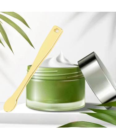 Verdant Touch 3 Pack Cosmetic Cream Spatula for Eyes and Face - Zinc Alloy Ergonomic Makeup Applicator for Skin Care - Buy Online on GoSupps.com