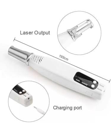 Stylo Picoseconde Stylo Plasma Lumi Re Rouge/Bleue pour Liminer Les Taches De Rousseur Les Cicatrices Les Tatouages Les Taches Brunes avec Lunettes Red - Buy Online on GoSupps.com